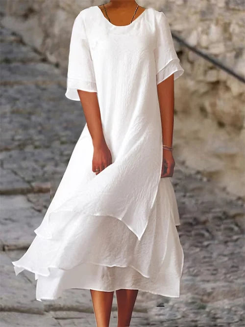 Elegant und Kleid