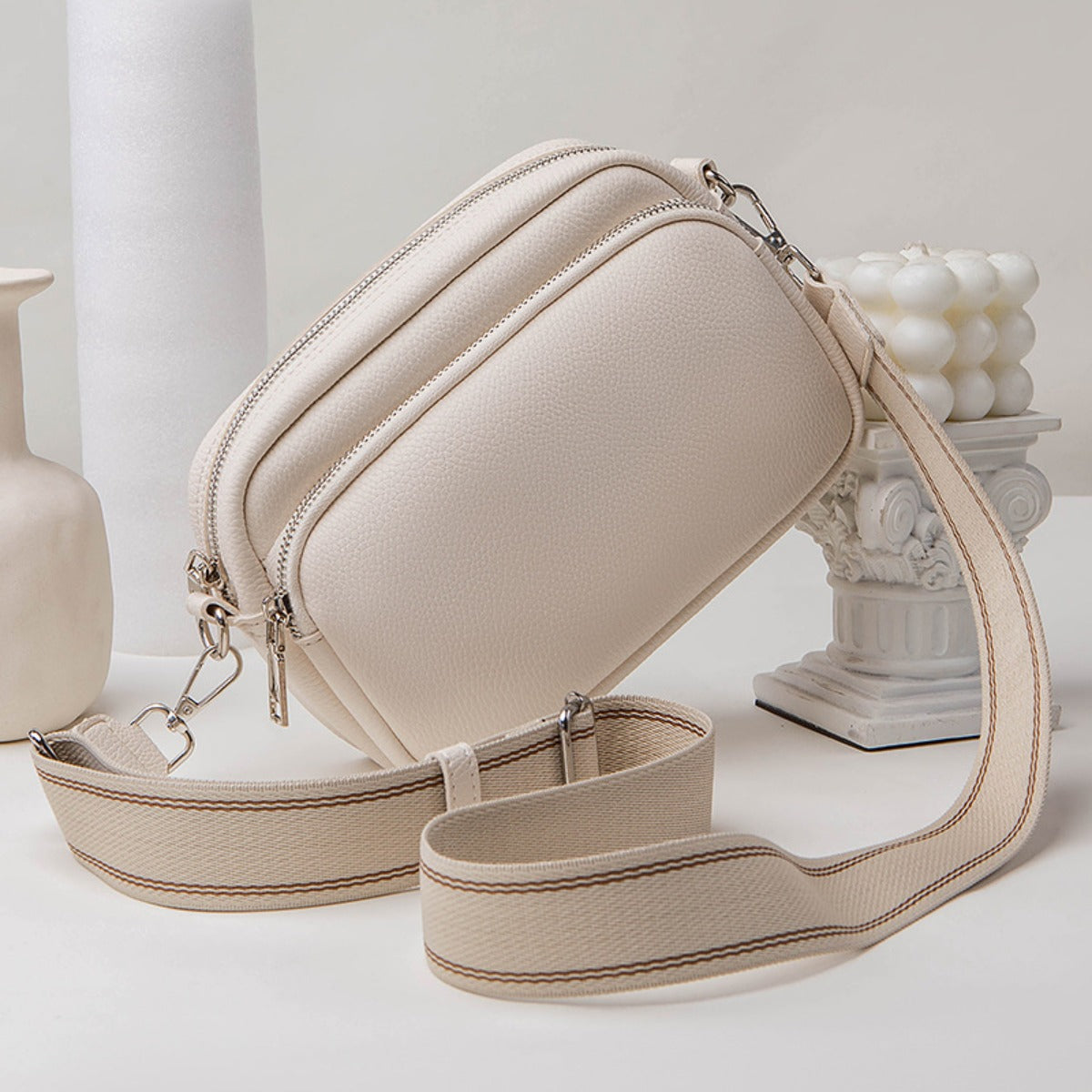 R&B | Große Kapazität Crossbody Schulter kleine quadratische Tasche