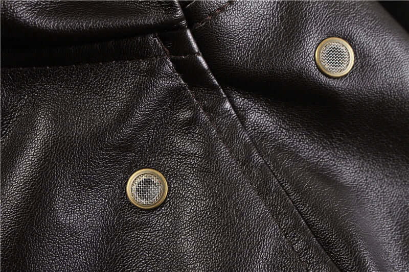 R&B | Herren Lederjacke mit praktischen Taschen