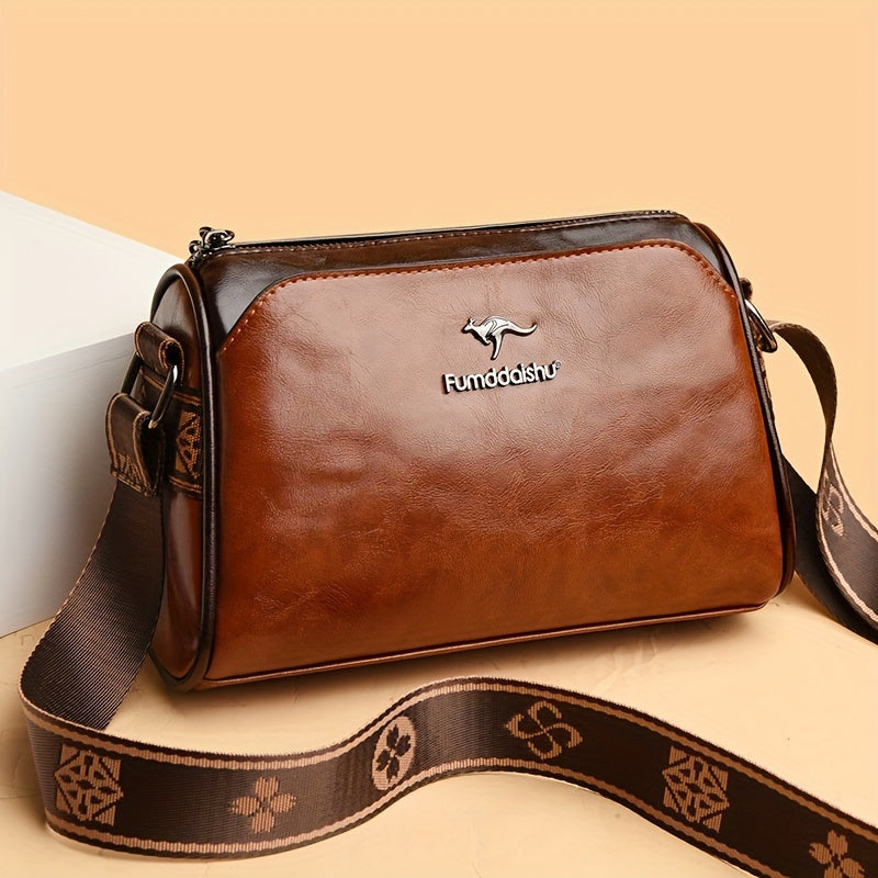 Luxuriöse Crossbody Tasche für stilvolle Frauen | Vegan Leather