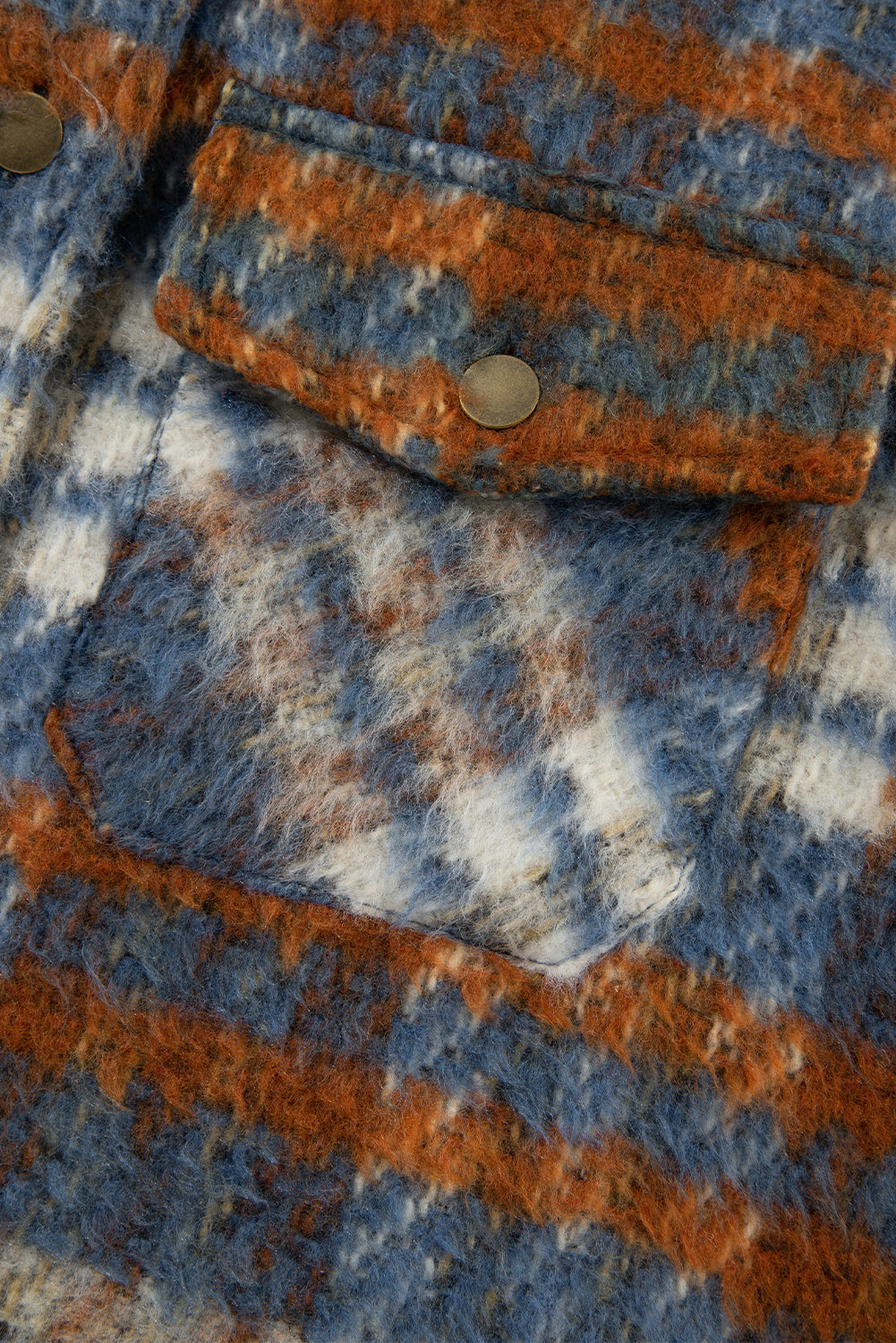 R&B | Gitterhemdjacke Im Flanell-look Wollmischung Warm und Trendy
