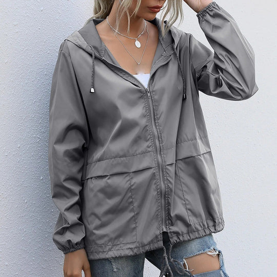 R&B | Leichte Windjacke mit Kapuze
