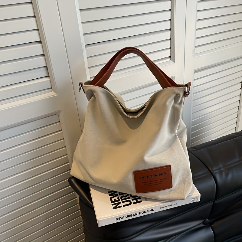 R&B | AdelR&Bag Schlichte Umhängetasche Aus Canvas