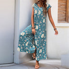R&B | Lockerer Jumpsuit mit Blumendruck