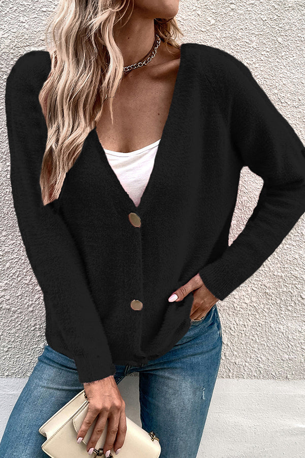R&B | Gebreid Cardigan Sweater Jacke