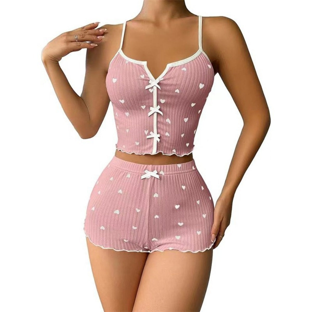R&B | Bedrucktes Pyjama-Set