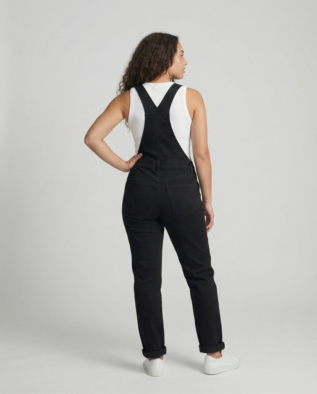 R&B | Denim Latzhose