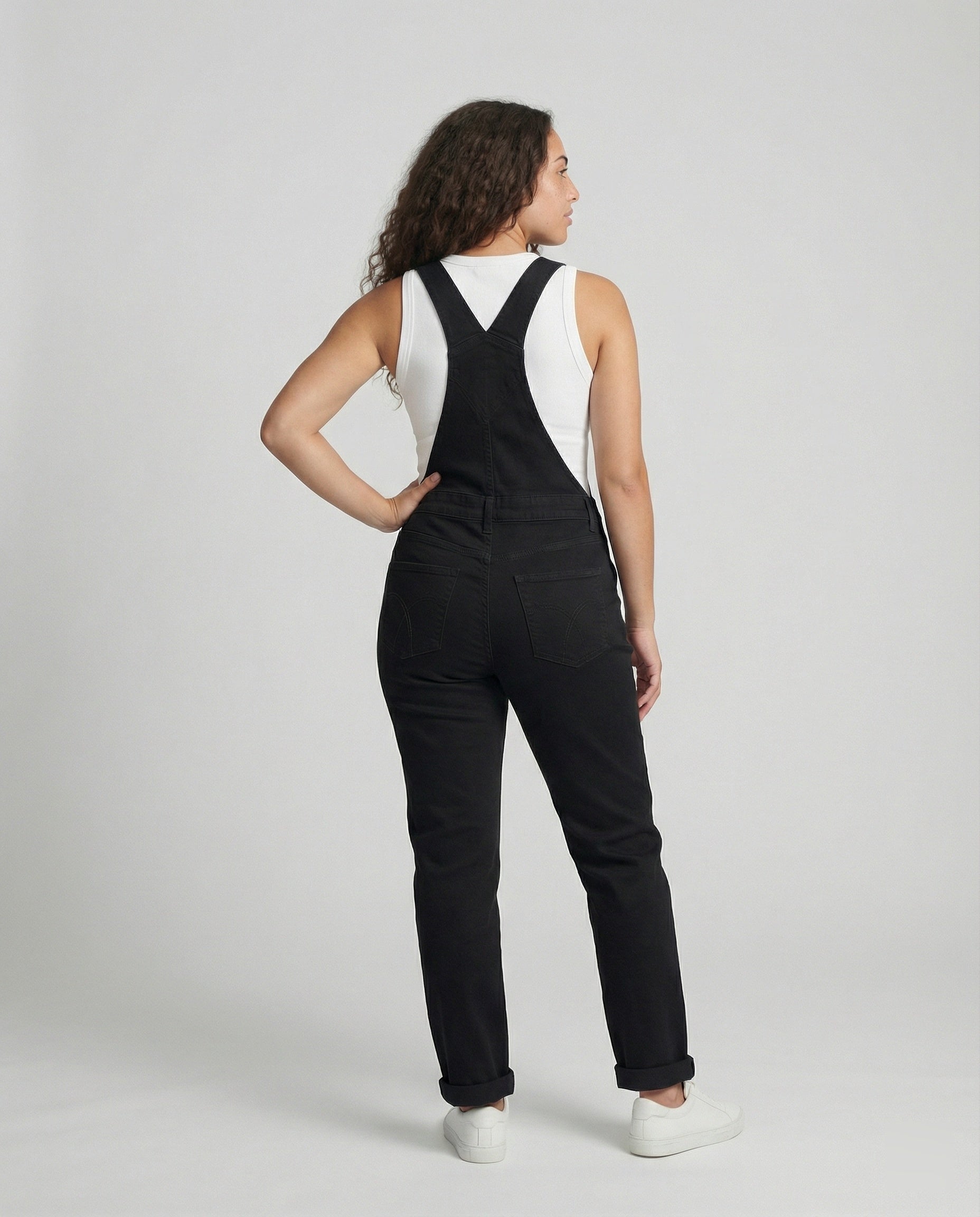 R&B | Denim Latzhose