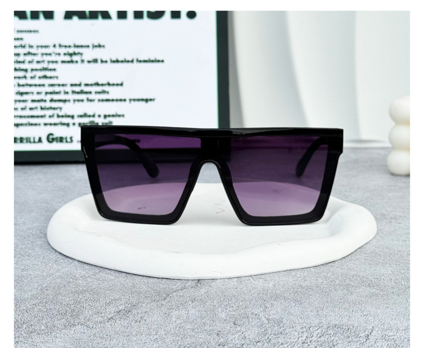 R&B | Punk-Sonnenschutz einteilige Sonnenbrille