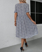 R&B | Elegantes Kleid mit floralem Muster