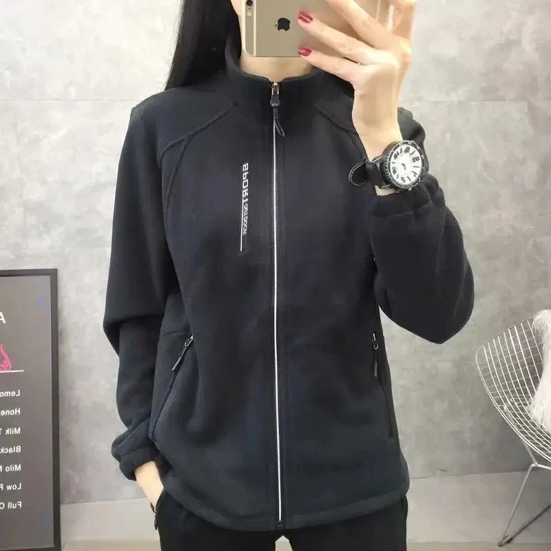R&B | Warme Winter Fleece Jacke für Damen