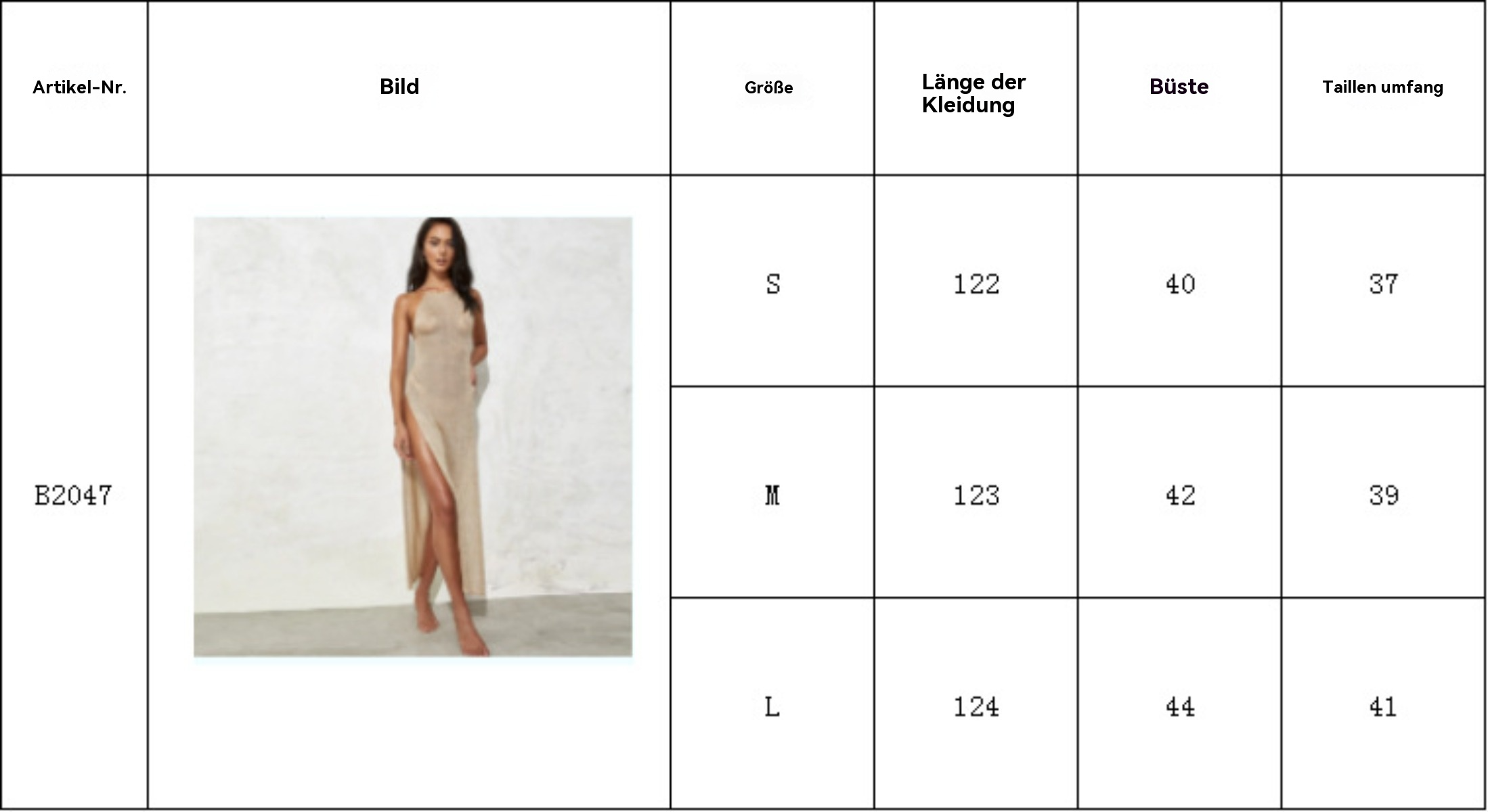R&B | Doppelseitiges Strickkleid mit hohem Schlitz und Hosenträgern