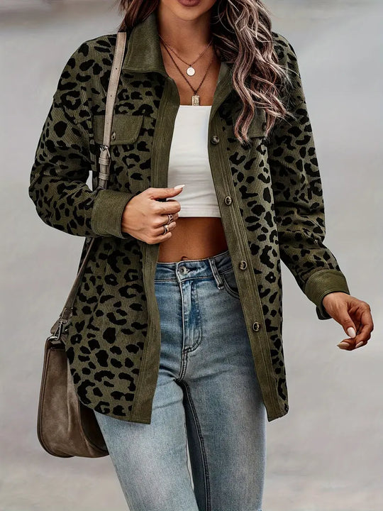 R&B | Leopardjacke für Auffällige Outfits