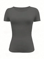 R&B | Rundhalsausschnitt Kurzarm T-Shirt