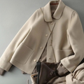R&B | Warme Schicke Damenjacke mit Eleganten Knöpfen