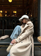 R&B | Lange Jacke für Damen Elegantes Design Warme Winterjacke