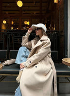 R&B | Lange Jacke für Damen Elegantes Design Warme Winterjacke