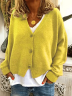 R&B | Lockere Frauen Strickjacke Pullover