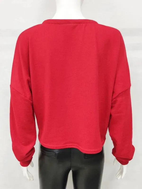 R&B | Lockere Frauen Strickjacke Pullover
