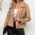 R&B | Hochwertige Lederjacke mit Seitenreißverschluss