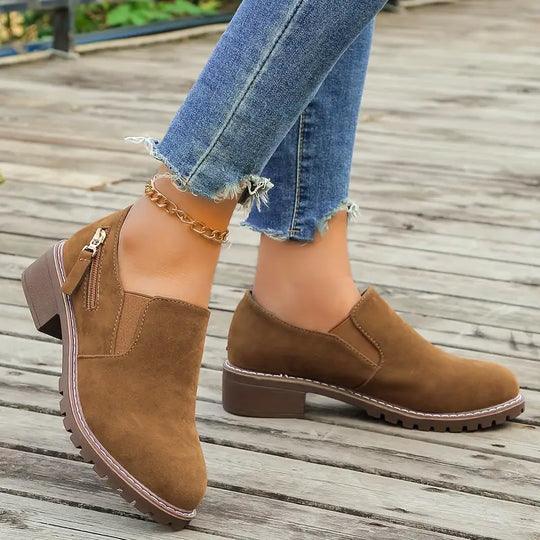 Bequeme Slipper mit flachem Absatz R&B R&B