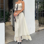 R&B | Hosenträger Top Temperament Kleid