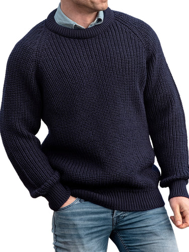 R&B | Dicke Strickjacke Im Robusten Design Wolle Wärme und Komfort