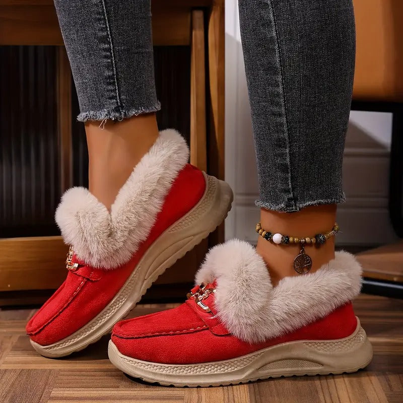 Damen-Winterstiefel mit Absatz R&B R&B