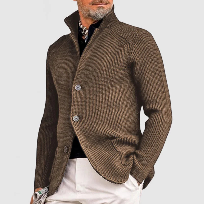 R&B | Stilvolle Herrenjacke Mit Stehkragen