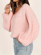 R&B | Strickpullover mit Überschnittenen Schultern