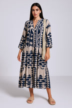 R&B | Bedrucktes Hemdkleid