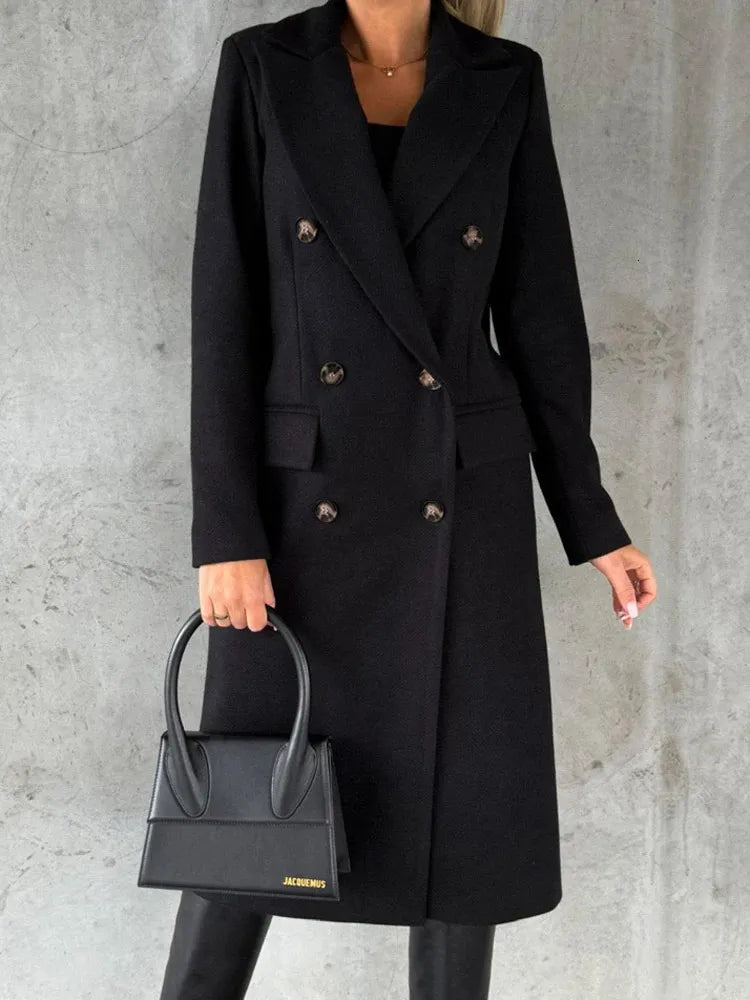 Winterjacke mit Revers für Damen