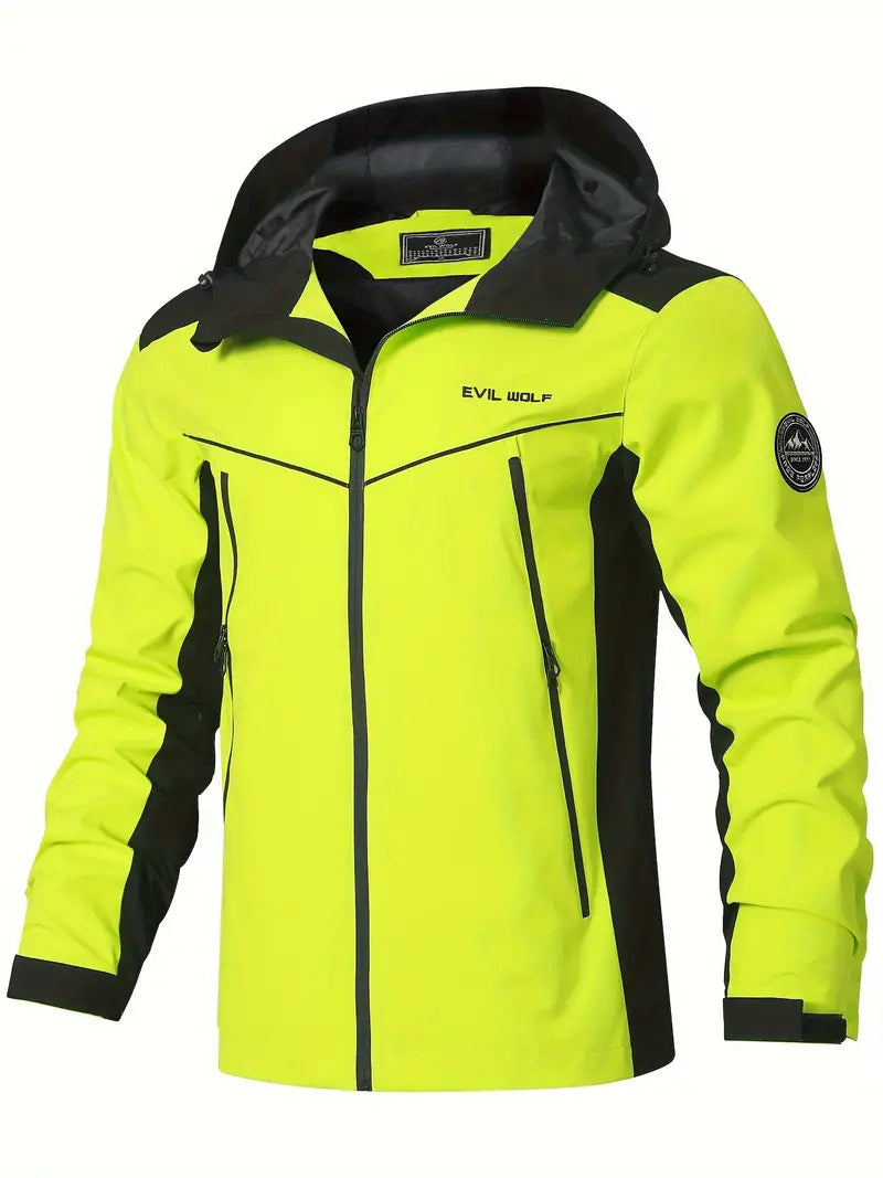 R&B | Outdoor-Jacke mit Reflektierendem Design – Wasserdicht & Sportlich