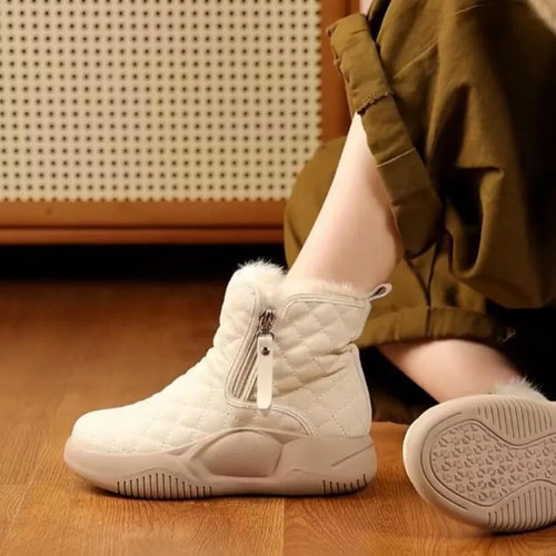 R&B | Kurze Stiefel mit Kette An Der Seite