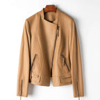 R&B | Damen Stilvolle Lederjacke
