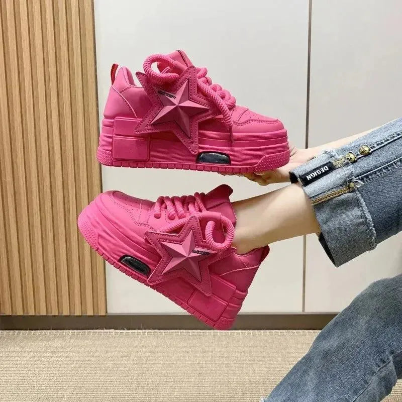 R&B | Sneakers Donna mit Plateau und Stella