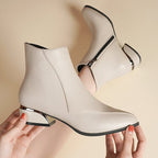 R&B | Damen Chunky Niedrige Absatz Stiefeletten