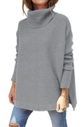 R&B | Strickpullover-Tunika mit Langen Ärmeln