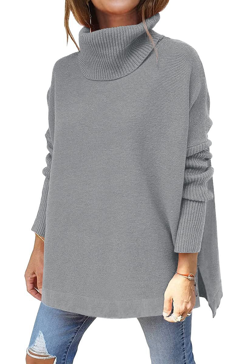 R&B | Strickpullover-Tunika mit Langen Ärmeln