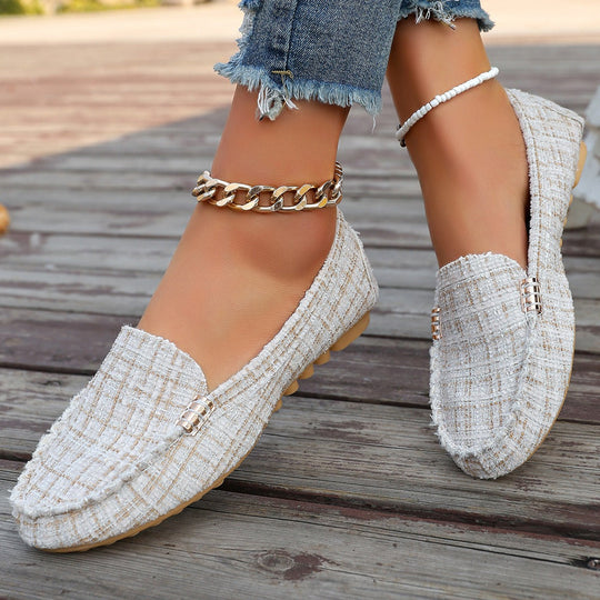 Bequeme Damen-Slipper mit wildem Leopardenprint R&B R&B