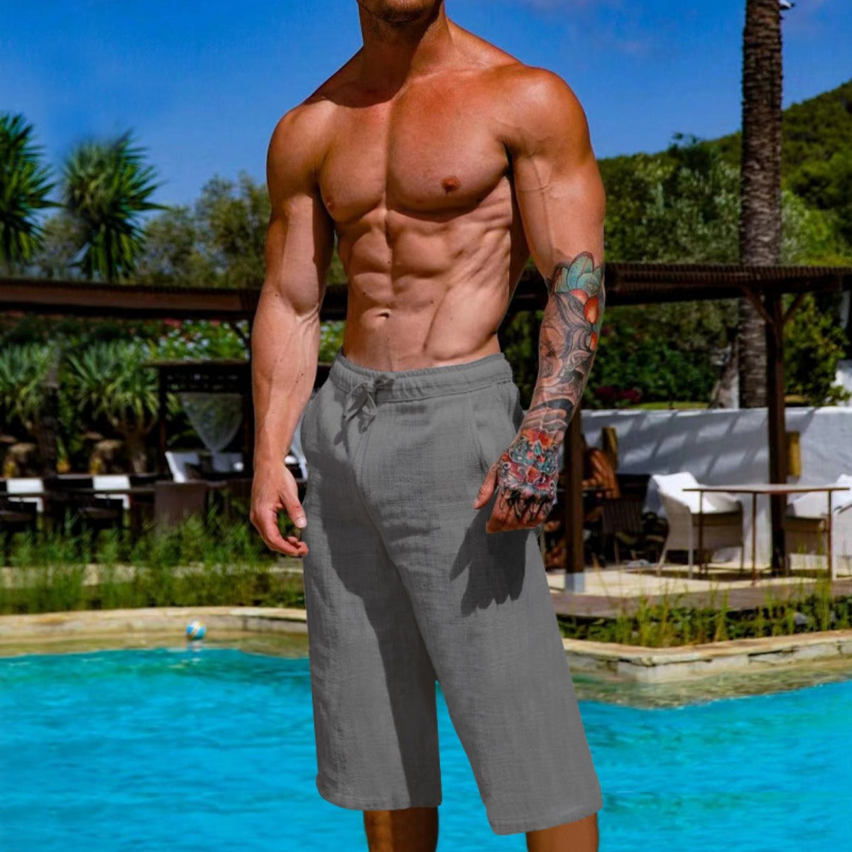R&B | Atmungsaktive kurze Hosen Sportshorts