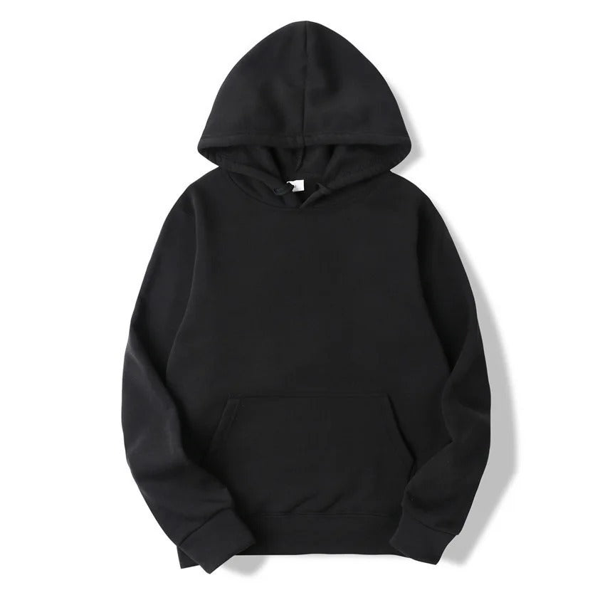 R&B | Unifarbener Kapuzenpullover Aus Baumwolle Für Frauen
