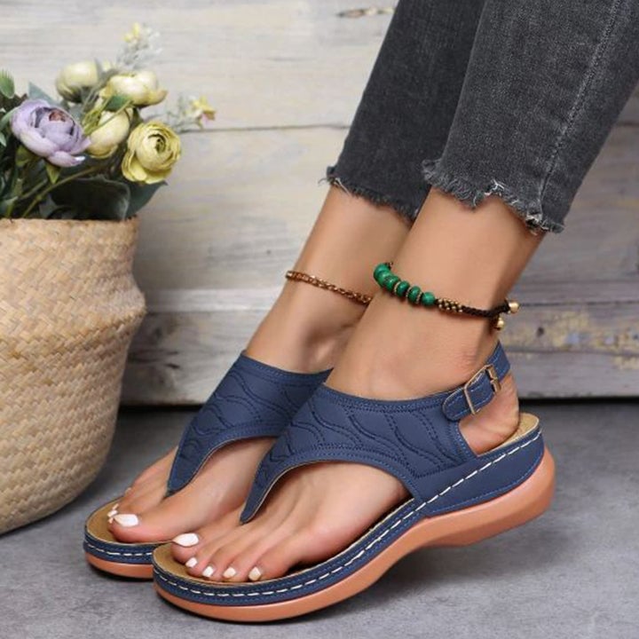 Heidi-Mode | Orthopädische Soman-Strandflip-Flops für Komfort