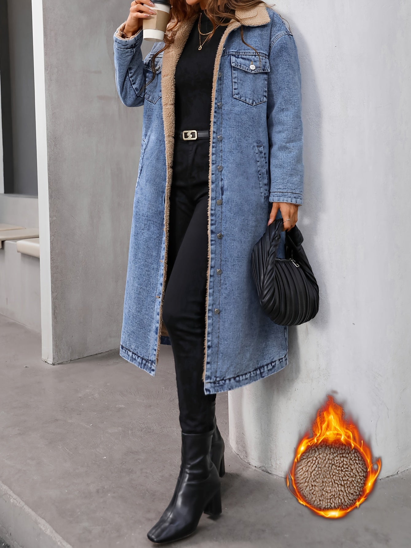 R&B | Getragene Kurze Blaue Jeansjacke