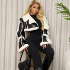 R&B | Shearling Cropped Jacket für Damen