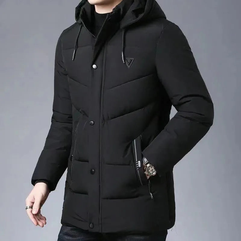 R&B | Baumwollgepolsterte Herrenjacke