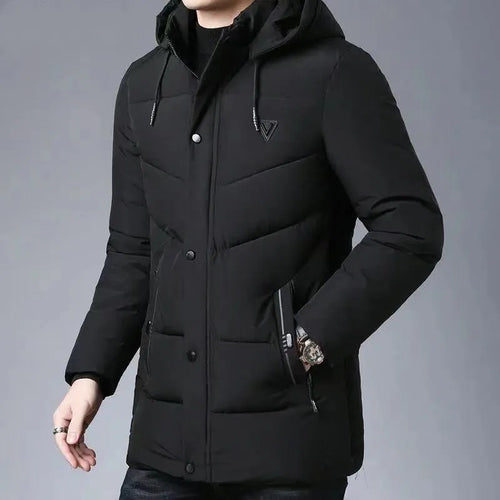 R&B | Baumwollgepolsterte Herrenjacke