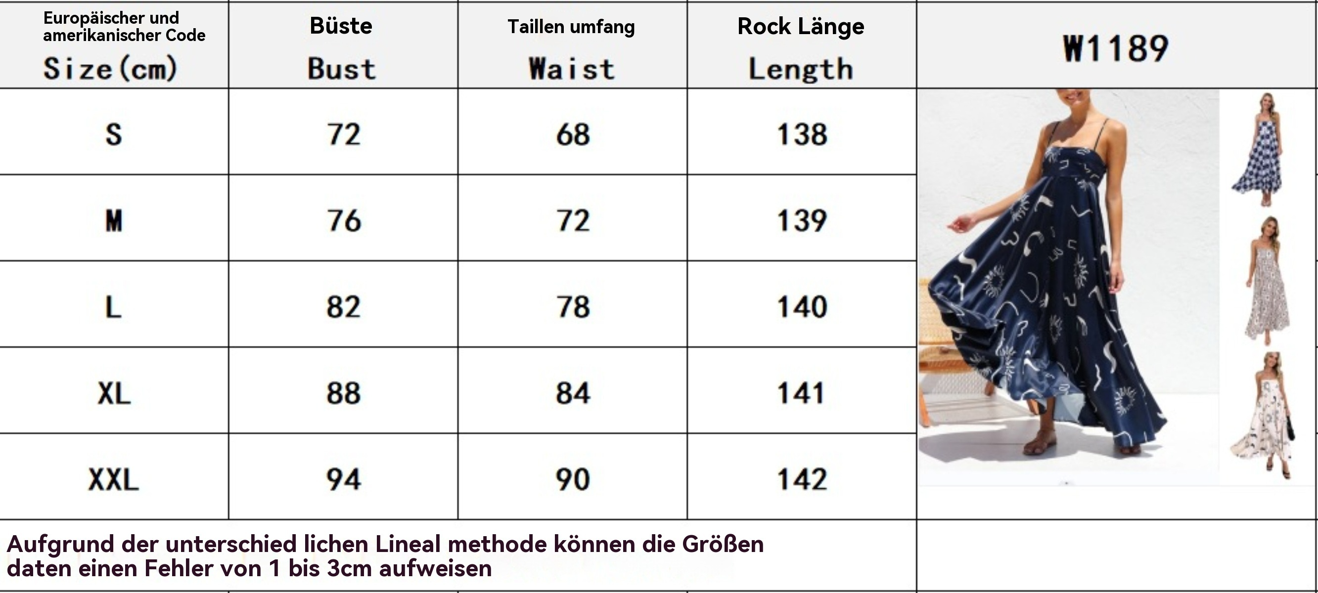 R&B | Kleines frisches gR&Blümtes Strapskleid