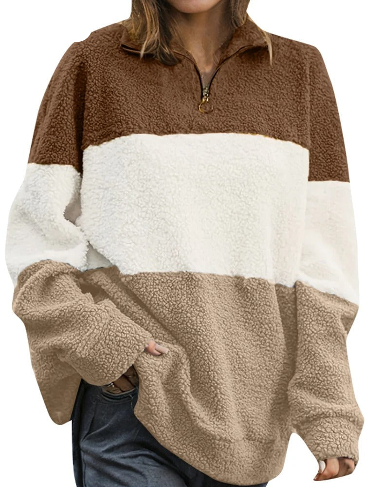R&B | Eleganter Teddy-Pullover