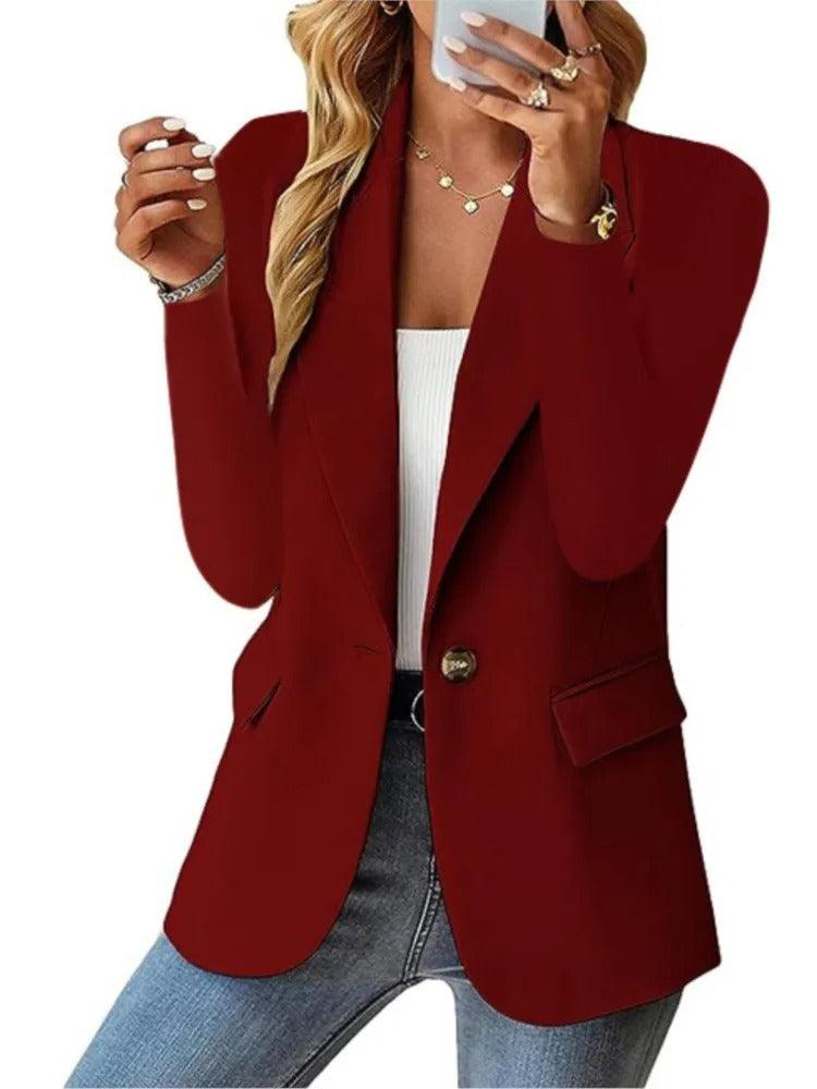 R&B | Blazer Casual Langarm Relaxed Fit Jacke